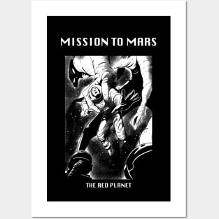 Mission To Mars The Red Planet Space Astronaut Posters and Art